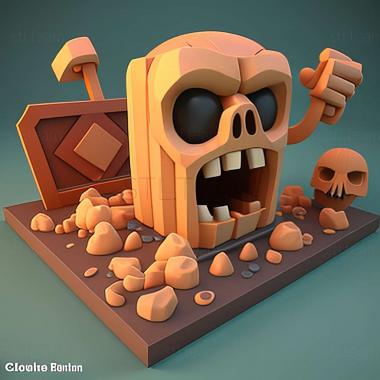 3D model Cartoon Network Battle Crashers game (STL)